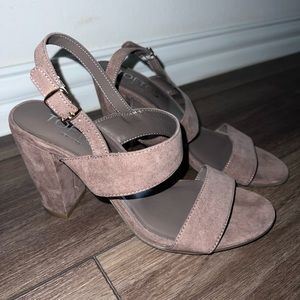 Taupe heels